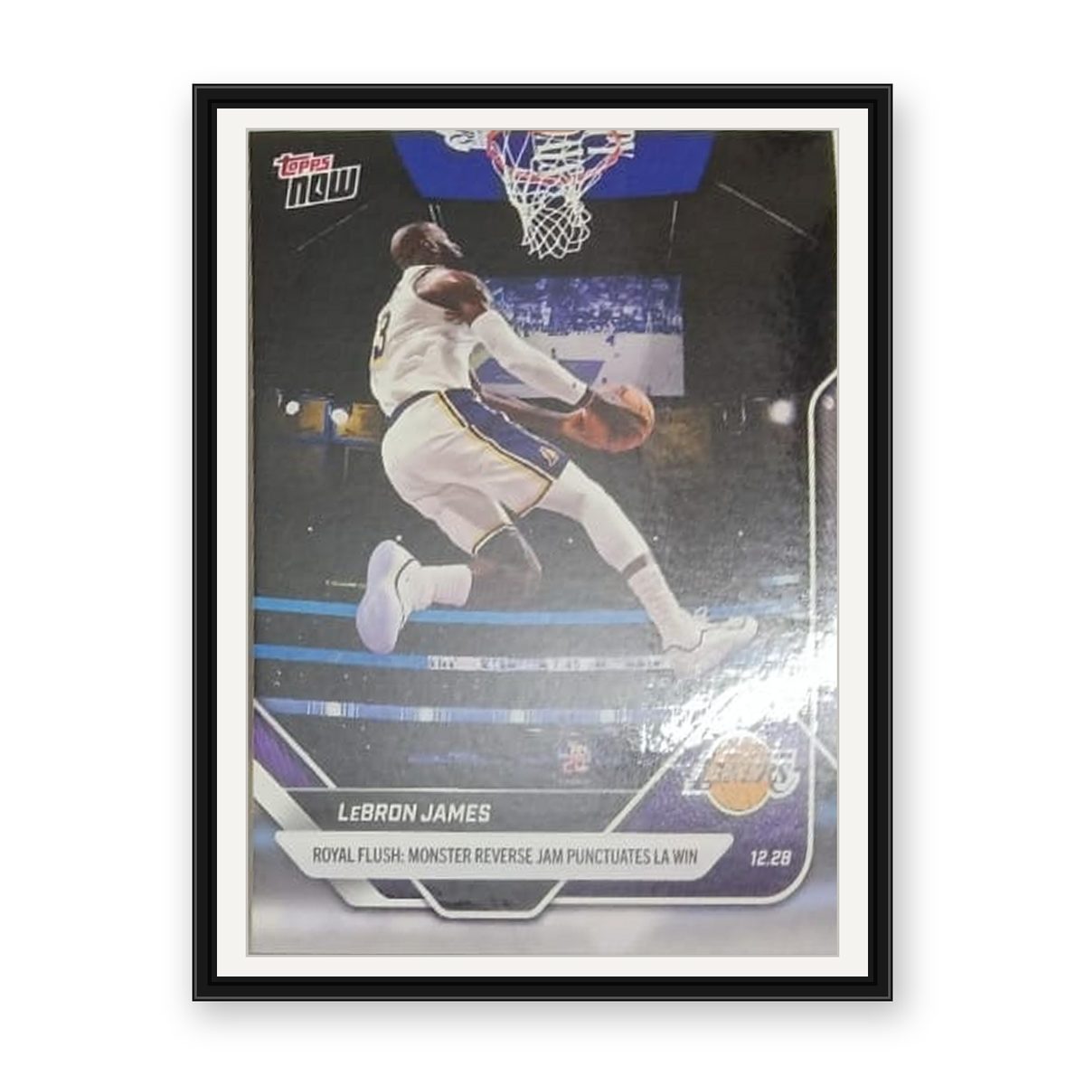 LEBRON JAMES - ROYAL FLUSH — front side