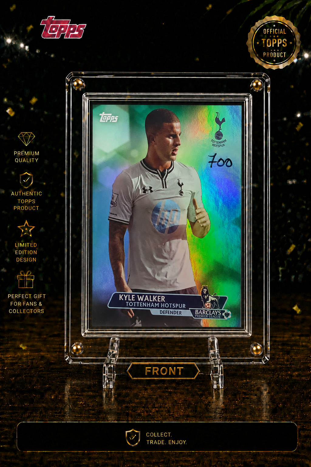 KYLE WALKER - NUMBERED CARD