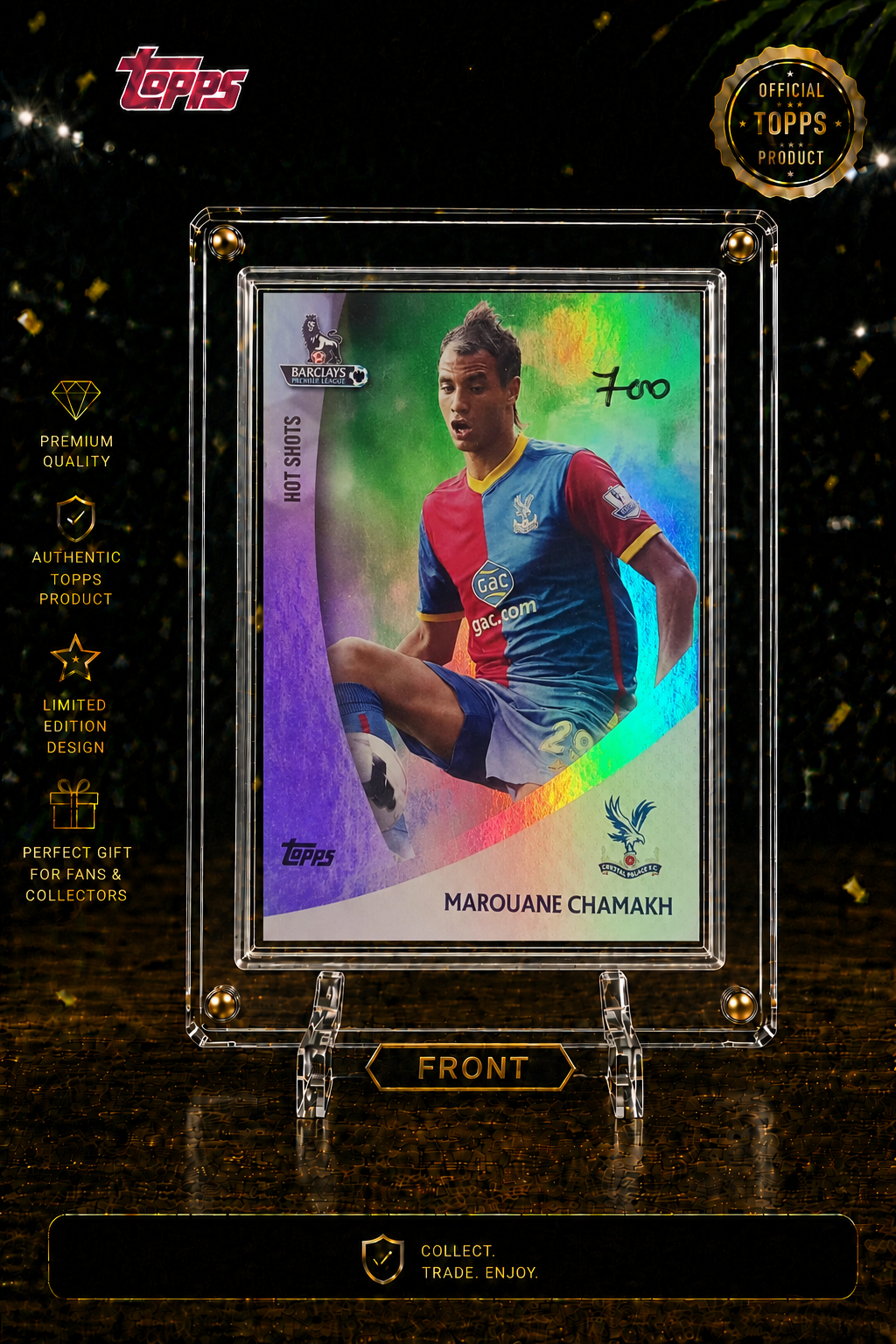 MAROUANE CHAMAKH - NUMBERED CARD