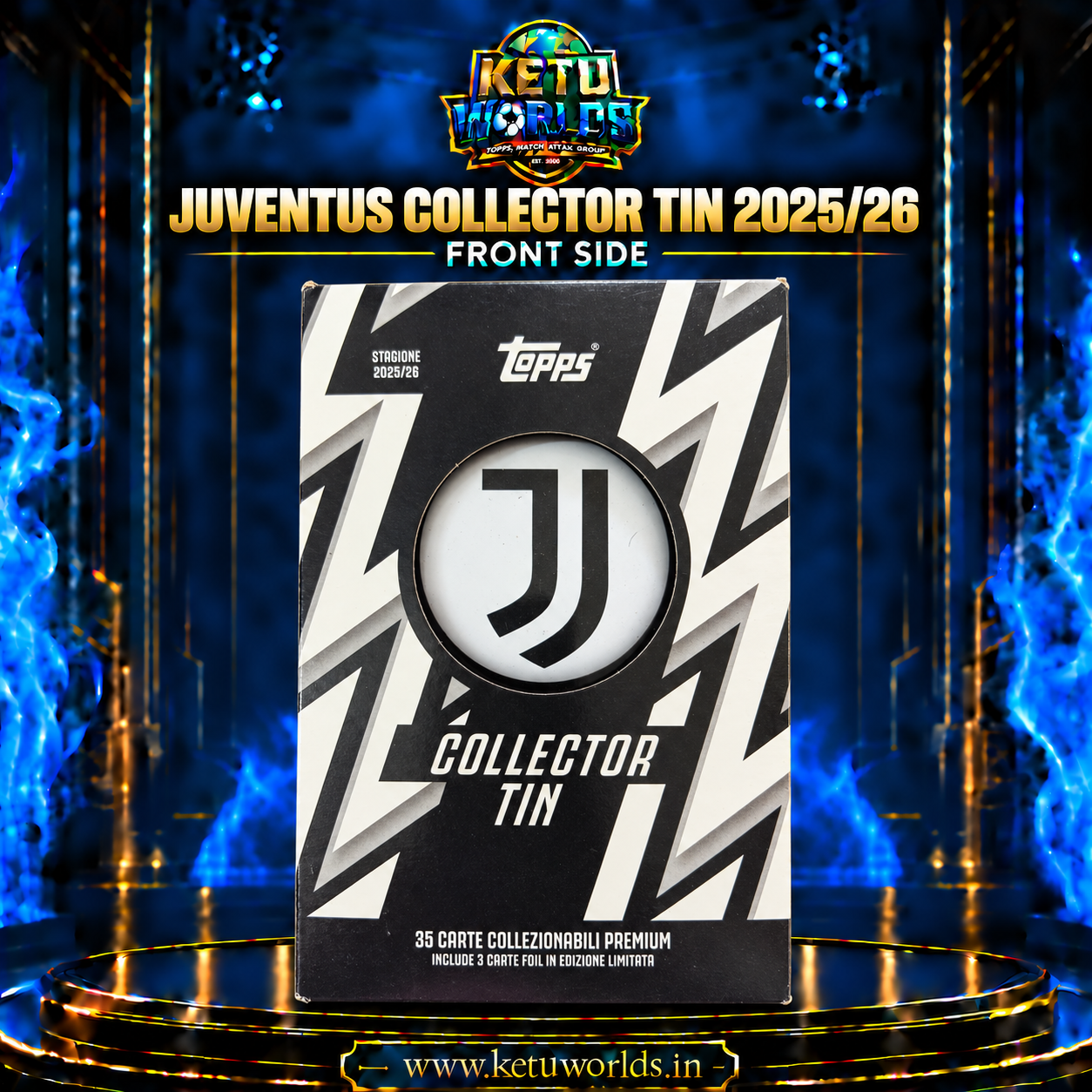 Juventus Collector Chrome Tin  -2025/26