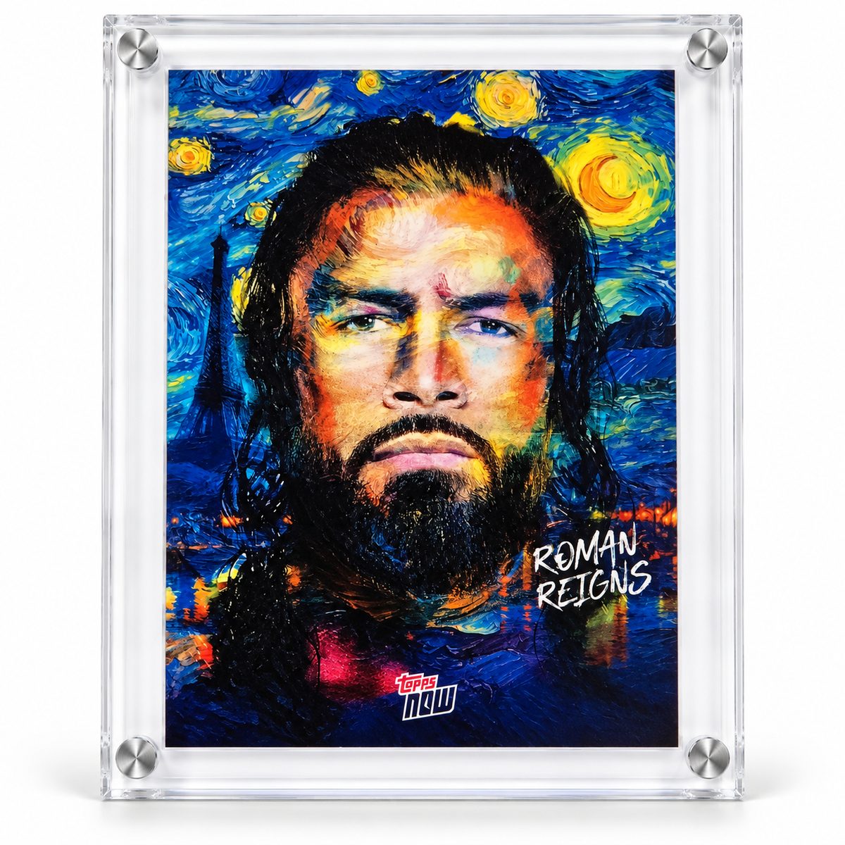 ROMAN REIGNS - TOPPS NOW CARD — front side