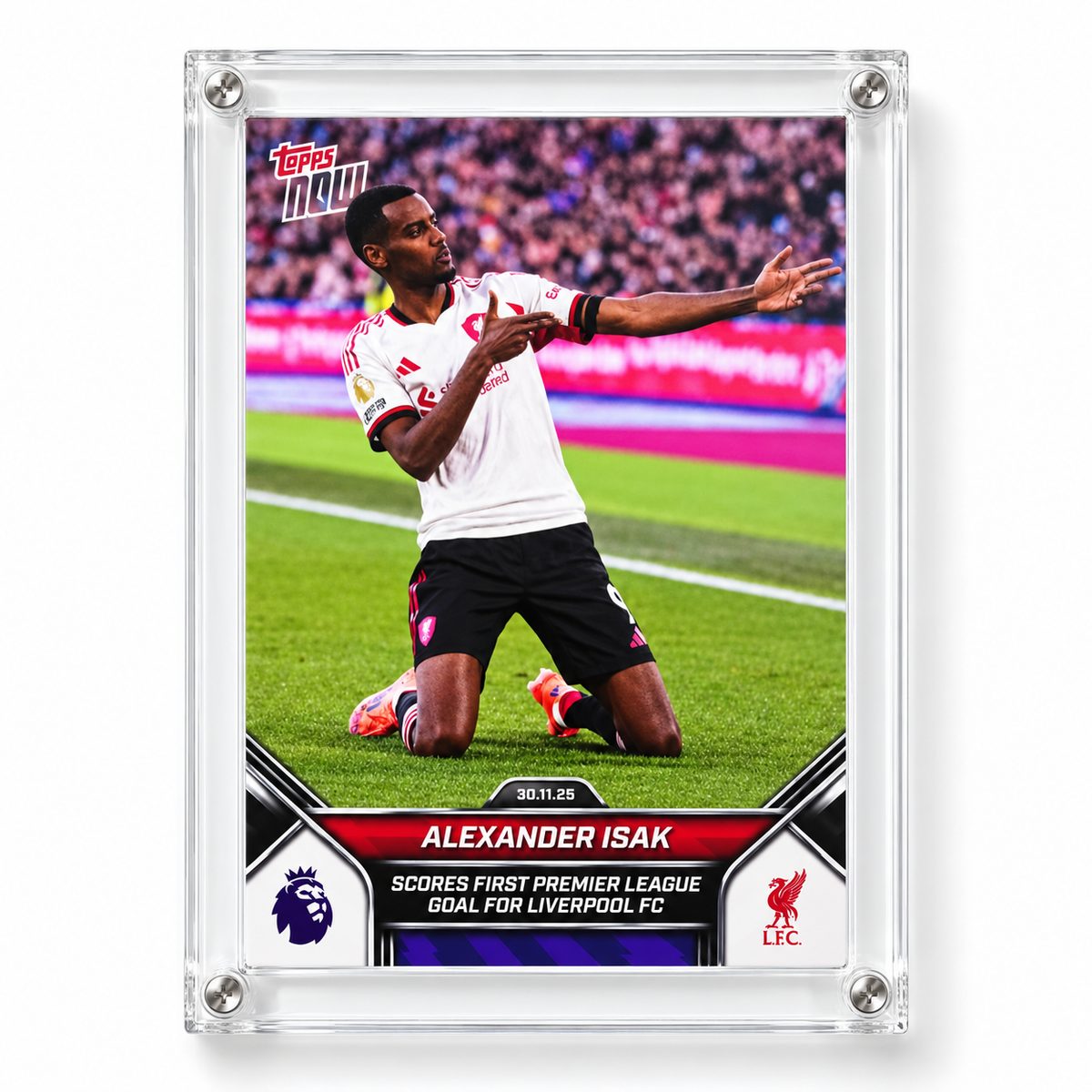 ALEXANDER ISAK -1ST GOAL LIVERPOOL FC  — front side