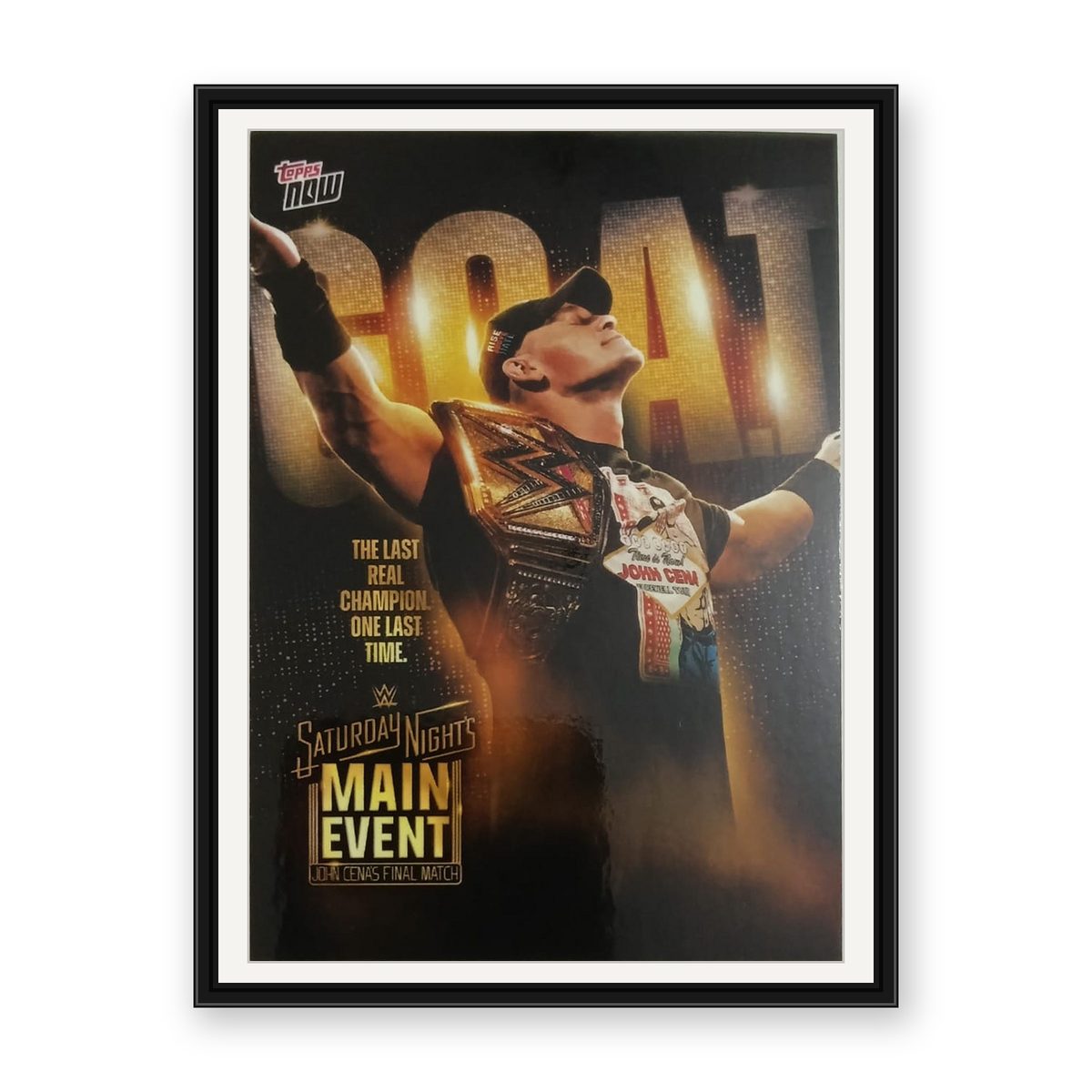 JOHN CENA - TOPPS NOW CARD — front side
