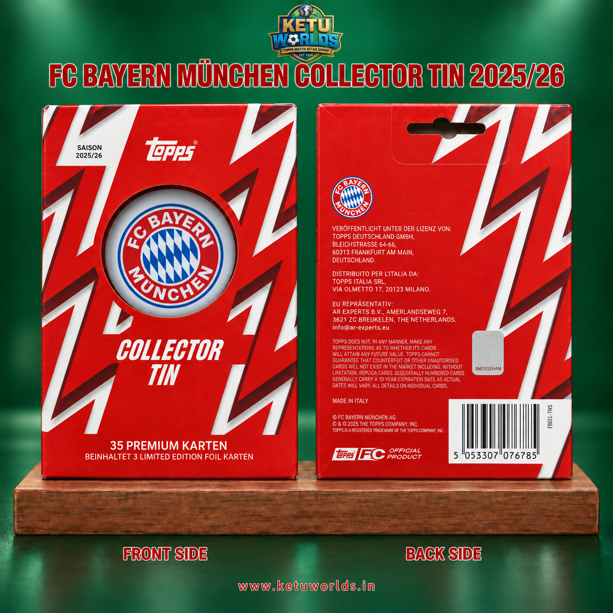 FC Bayern München- Collector Chrome Tin 2025/26