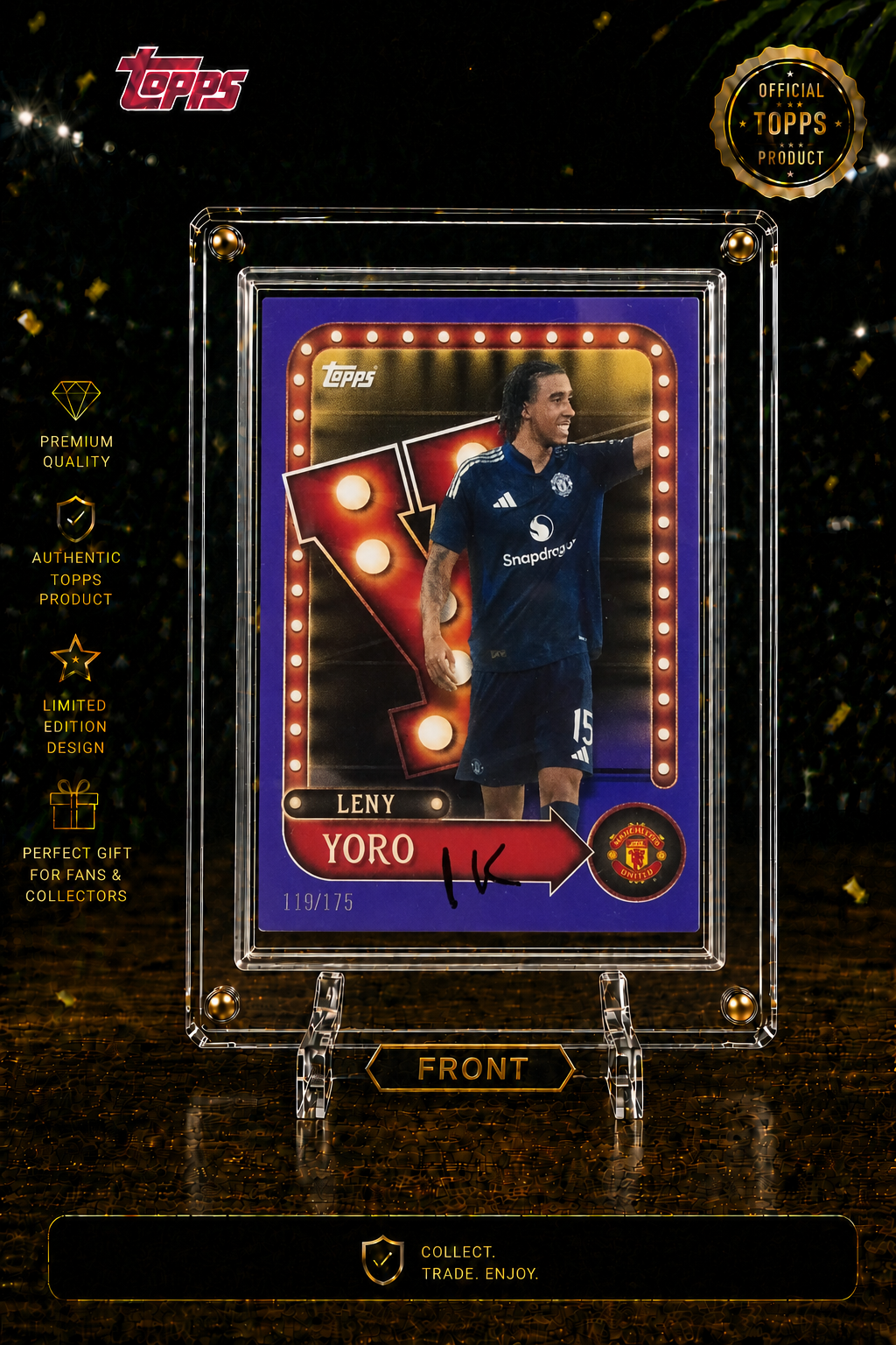 Leny Yoro -119 / 175 - numbered card