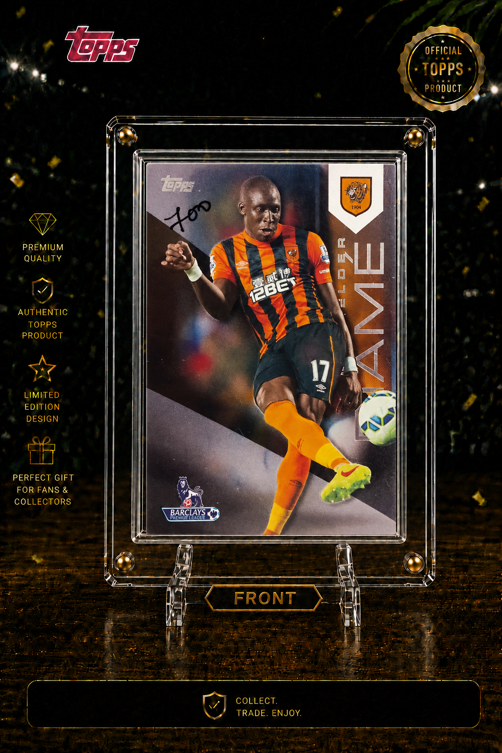 DAME NDOYE NUMBERED CARD