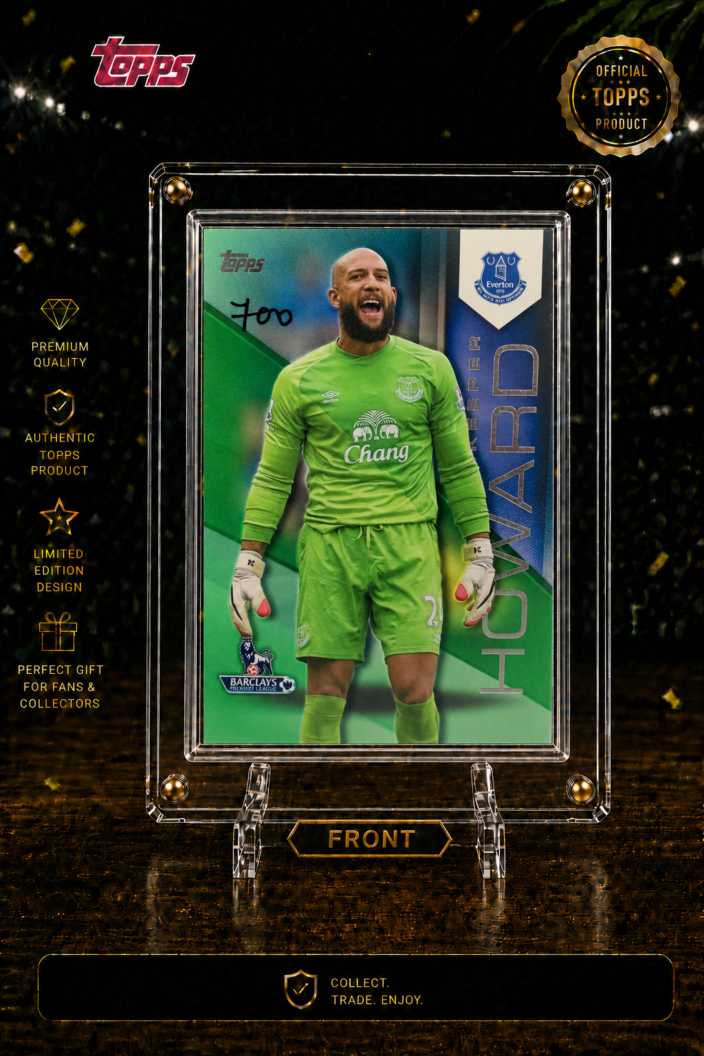TIM HOWARD - NUMBERED CARD 