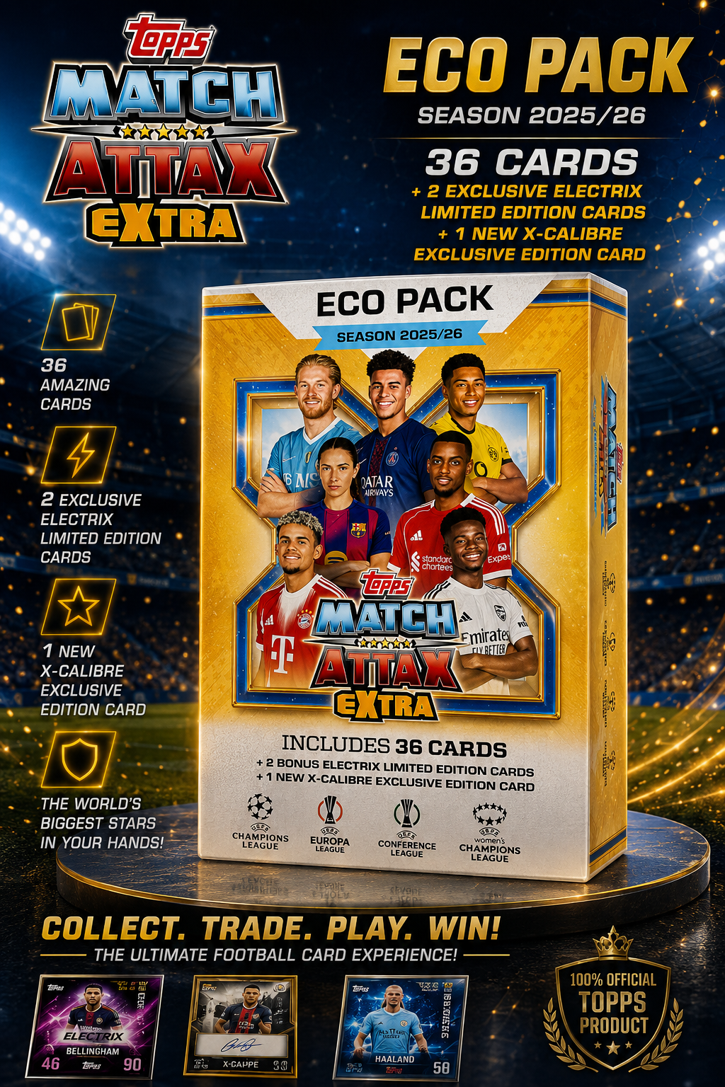 Match Attax Extra 2025-26 - Eco Pack