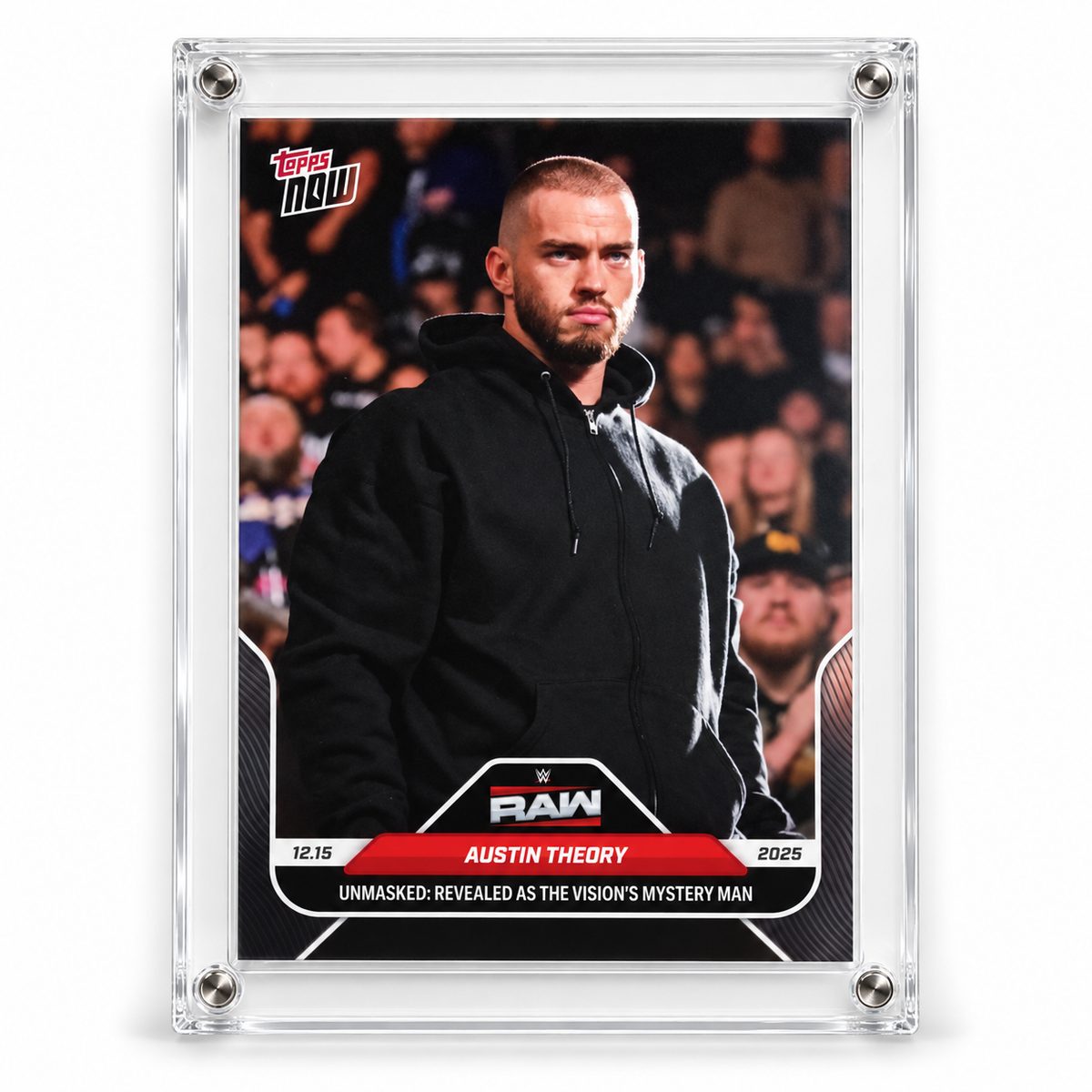 WWE AUSTIN THEORY - THE MYSTERY MAN  — front side