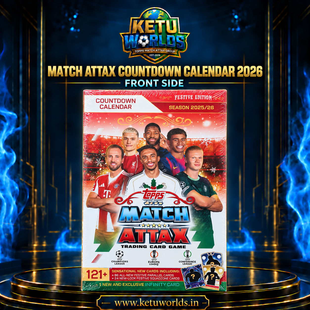 MATCH ATTAX COUNTDOWN CALENDAR 2026.