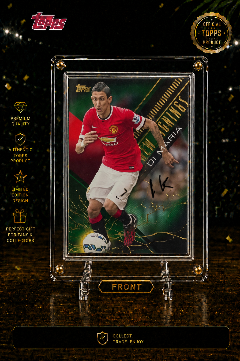 Angel Di Maria - Numbered Card