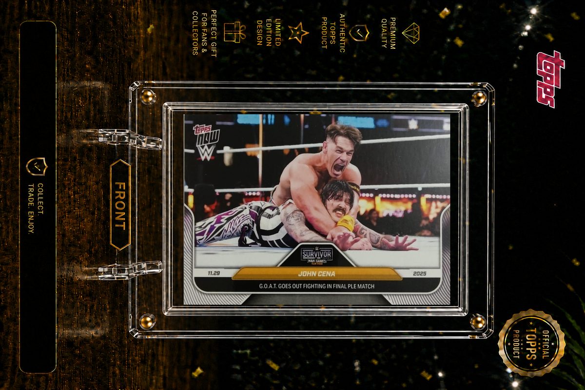 WWE SURVIVOR JOHN CENA — front side