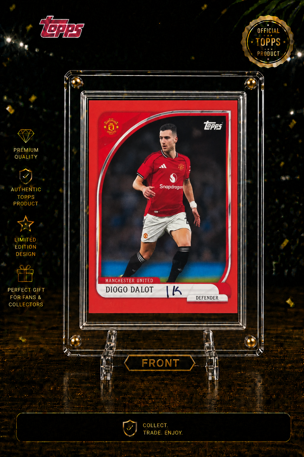DIOGO DALOT - NUMBERED CARD