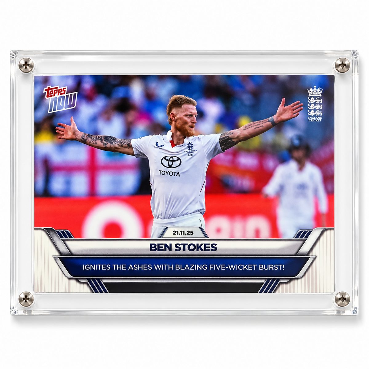 BEN STOKES - FIVE WICKET BURST — front side