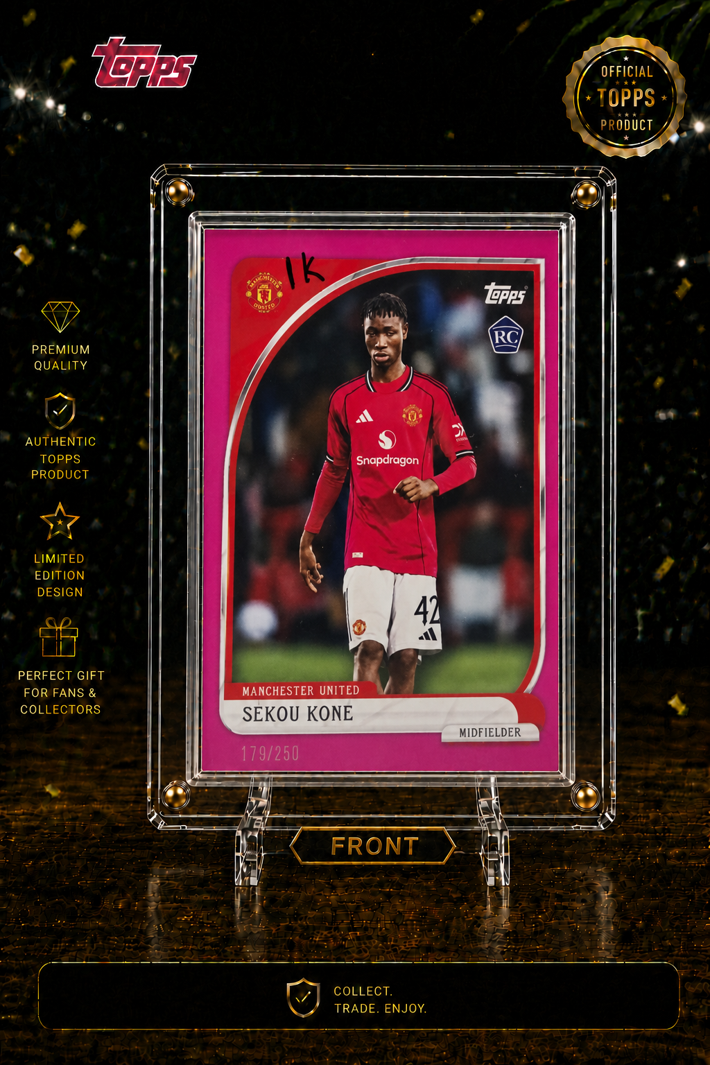 SEKOU KONE- 179/250 - PINK COLOUR 