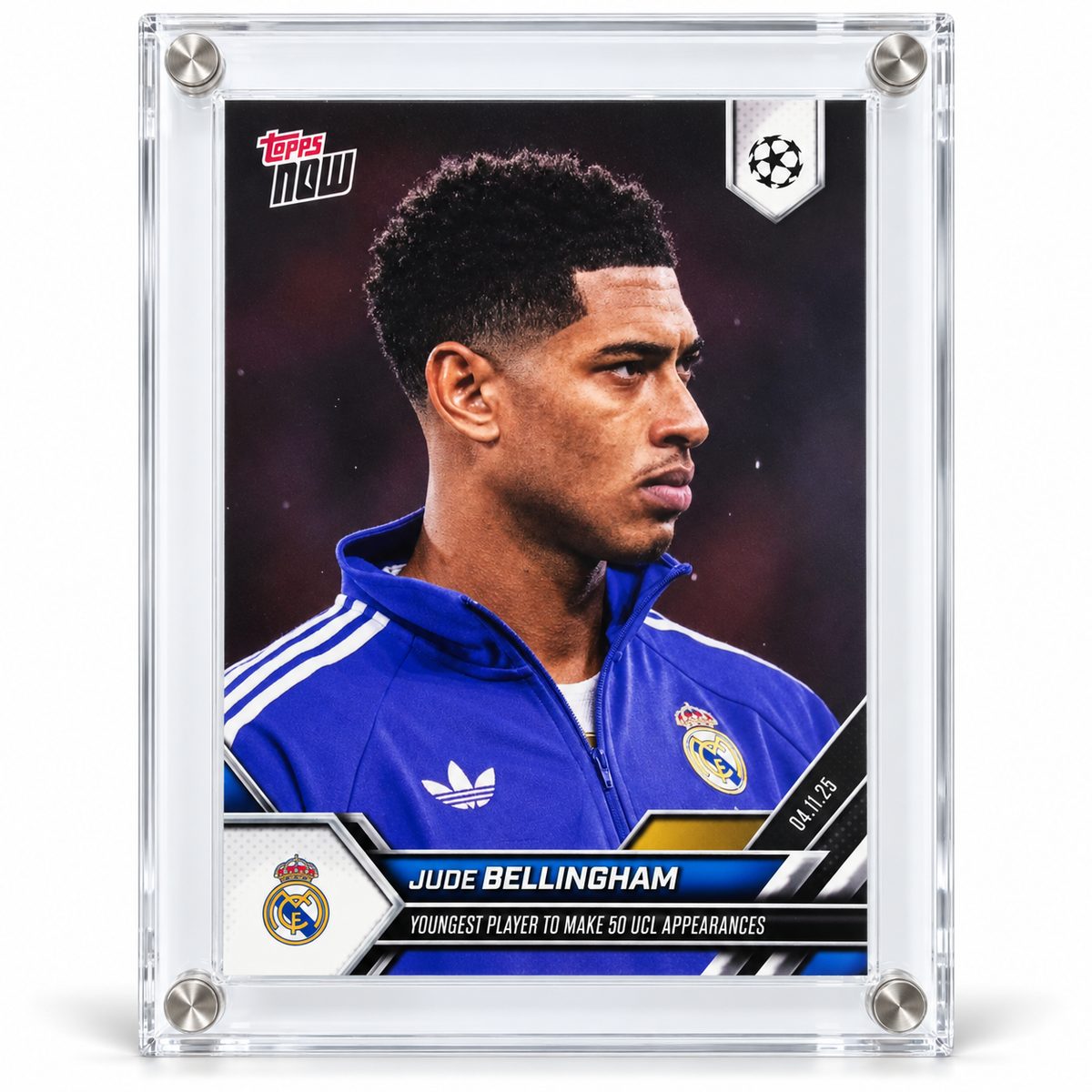 JUDE BELLINGHAM TOPPS NOW CARD — front side