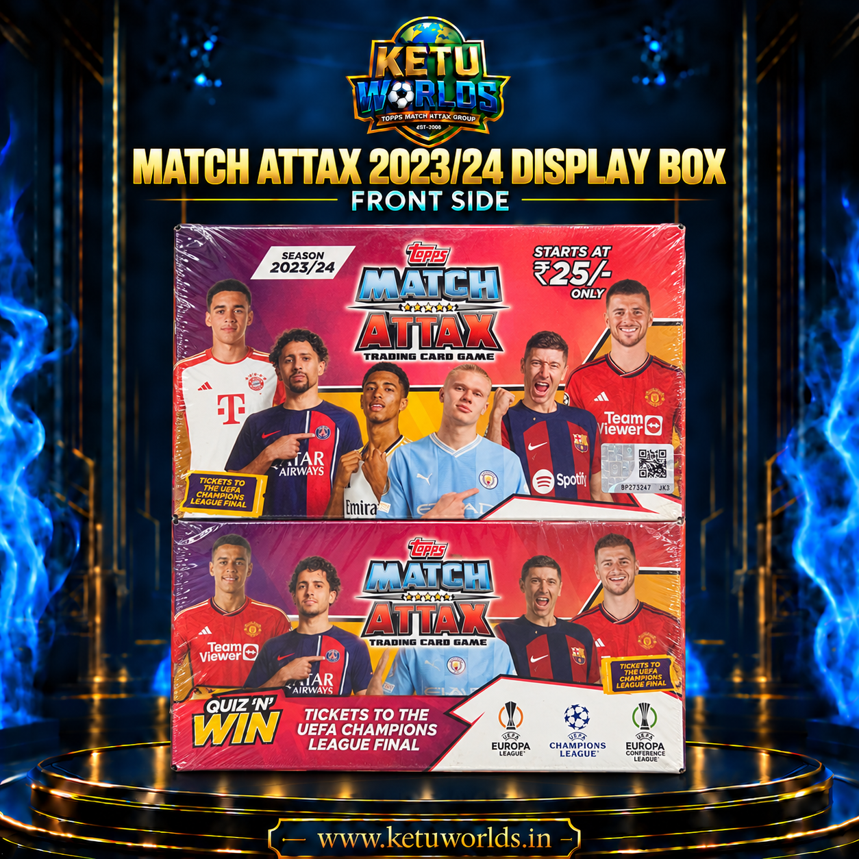 MATCH ATTAX 2023/24 FLOWPACK - INNER BOX - PACK OF 40 PCS