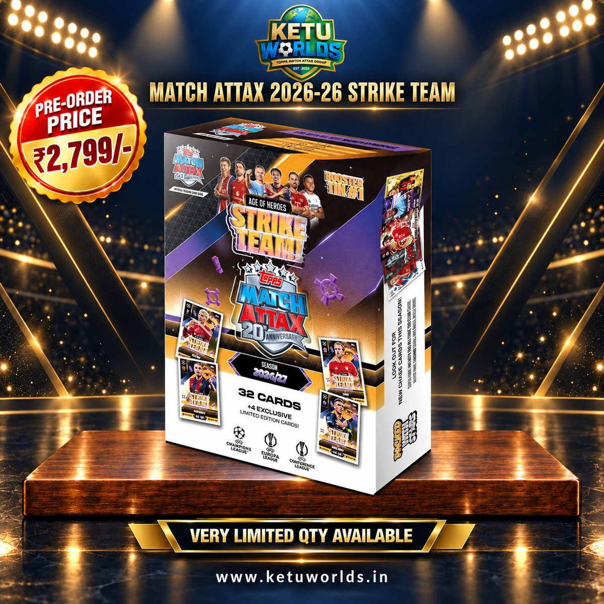 Match Attax 2026-27 Strike Team — front side