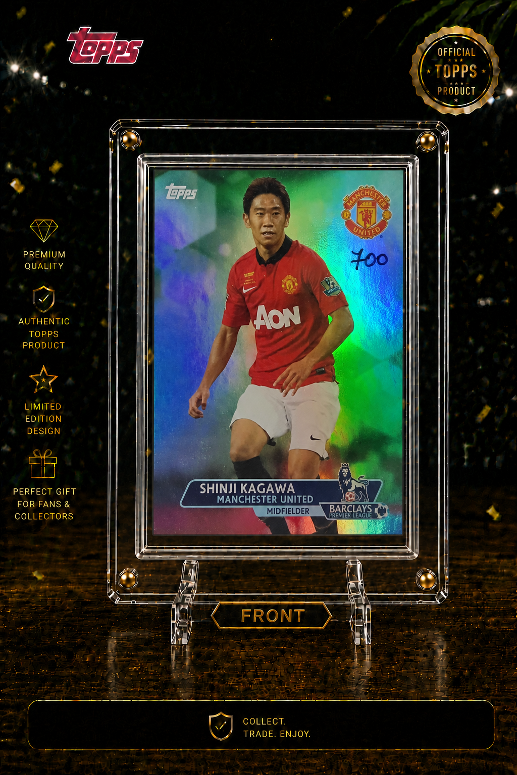 SHINJI KAGAWA - NUMBERED CARD