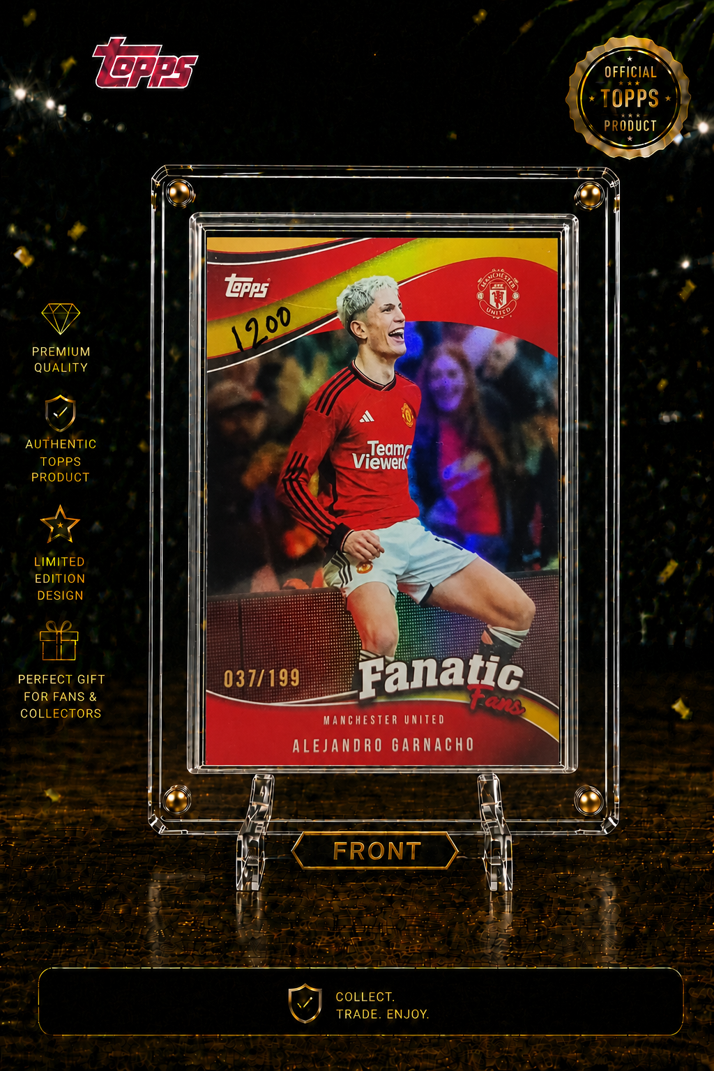 ALEJANDRO GARNACHO - NUMBERED CARD - 037/199