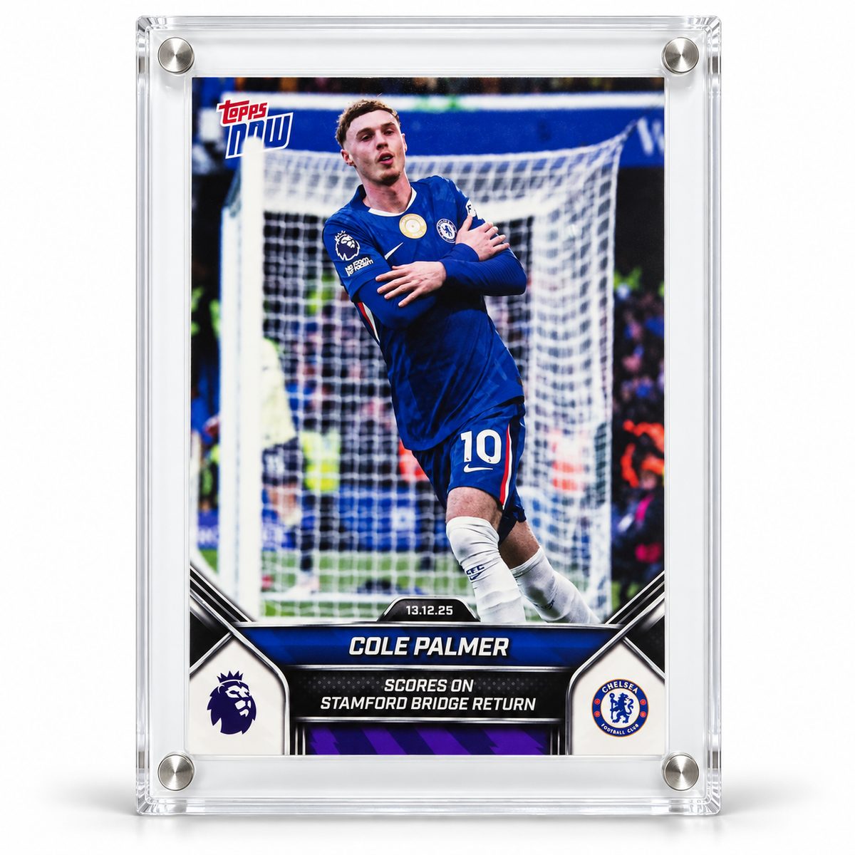 COLE PALER - TOPPS NOW CARD-  — front side