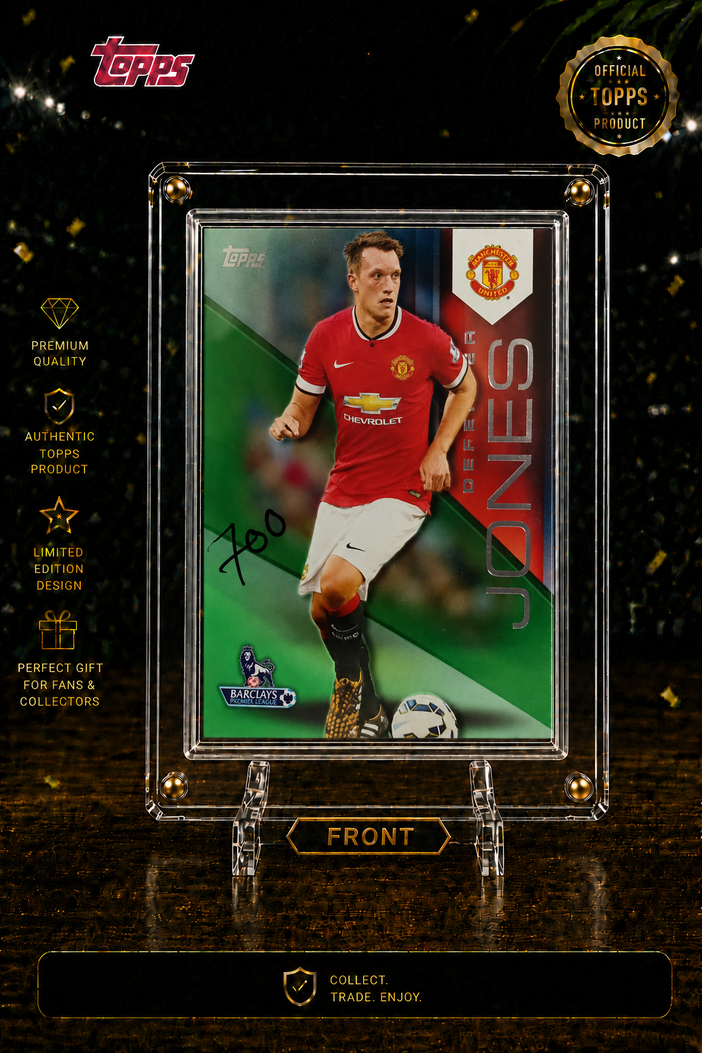Phil Jones Numbered Card