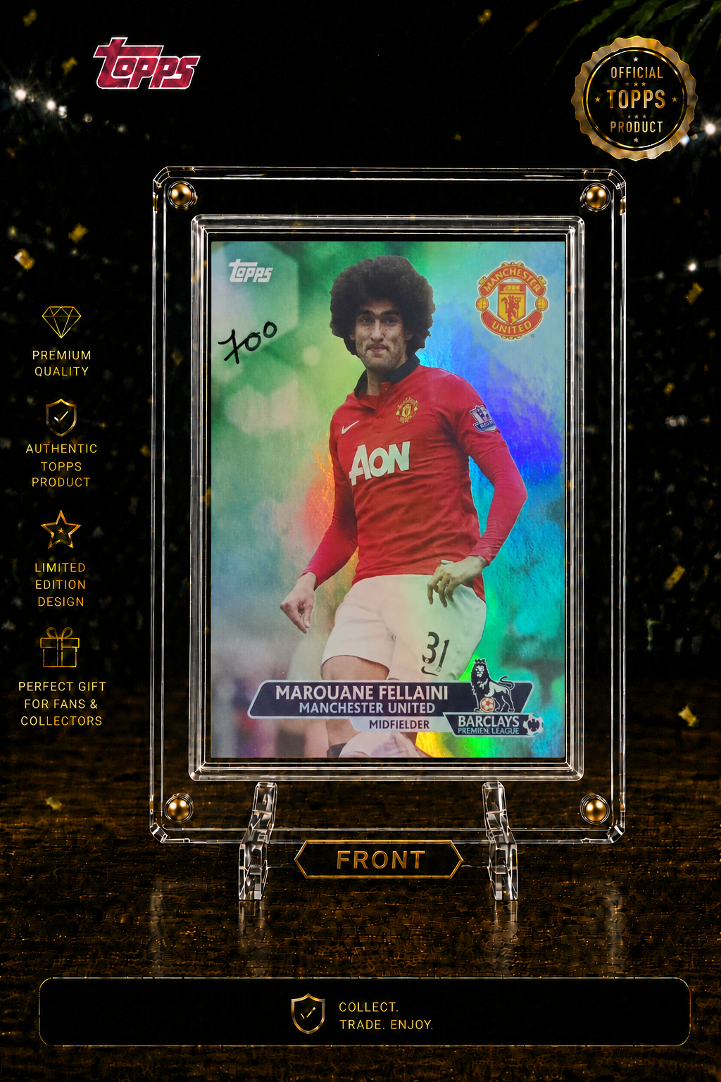 MAROUANE FELLAINI - NUMBERED CARD