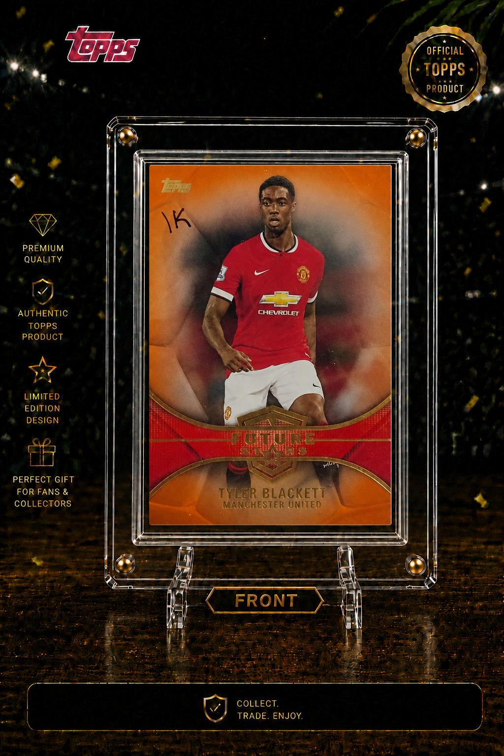 TYLER BLACKETT- NUMBERED CARD