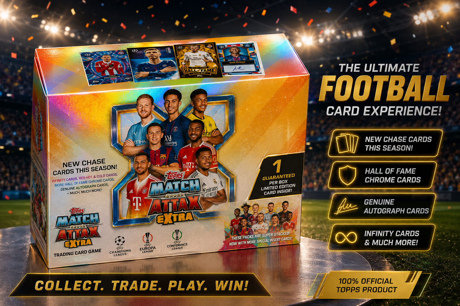 Match Attax Extra 2025-26 - Full Box