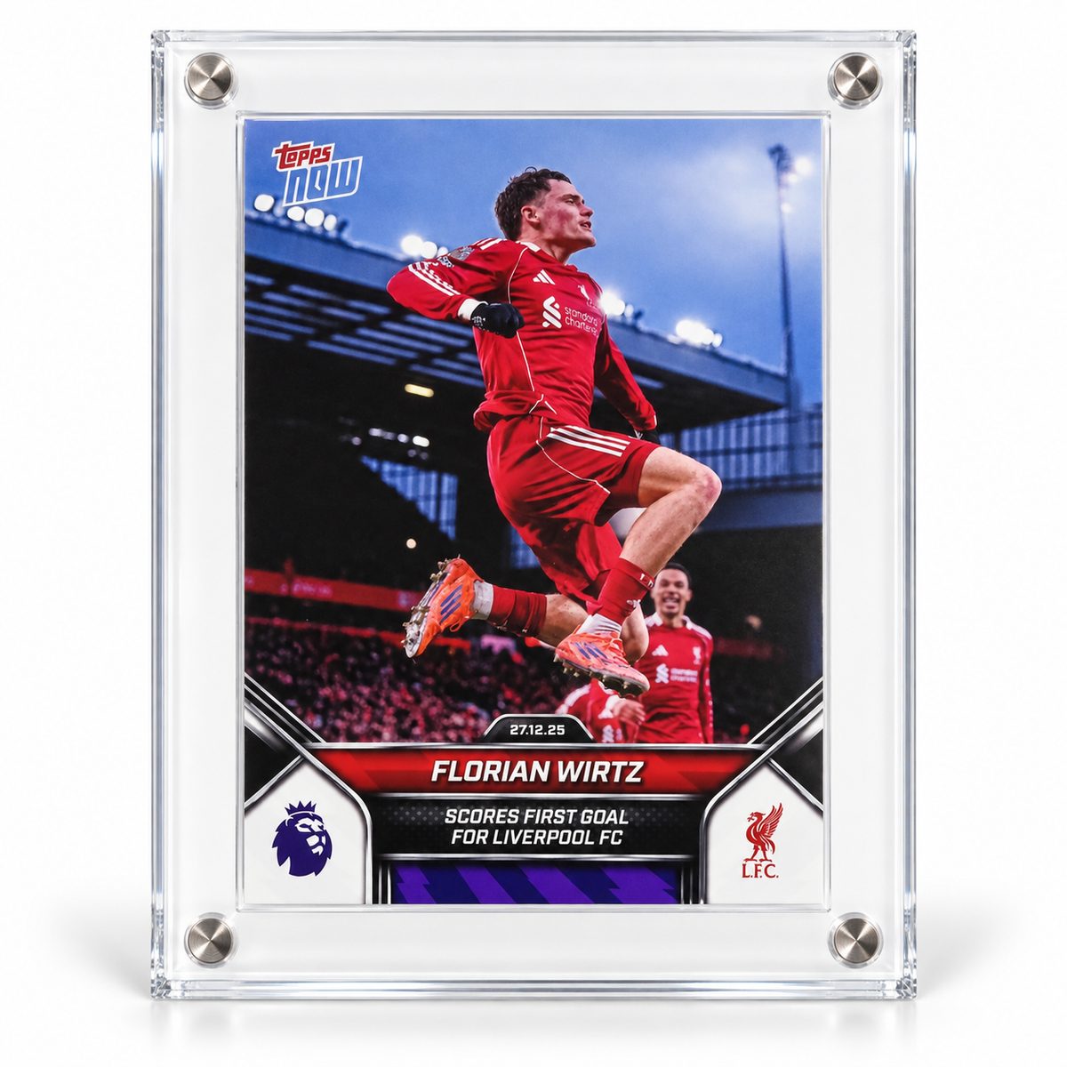 FLORIAN WIRTZ - SCORES 1ST GOAL FOR LIVERPOOL FC — front side