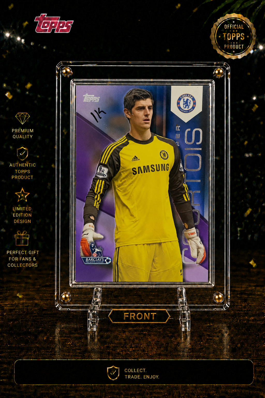 THIBAUT COURTOIS - NUMBERED CARD
